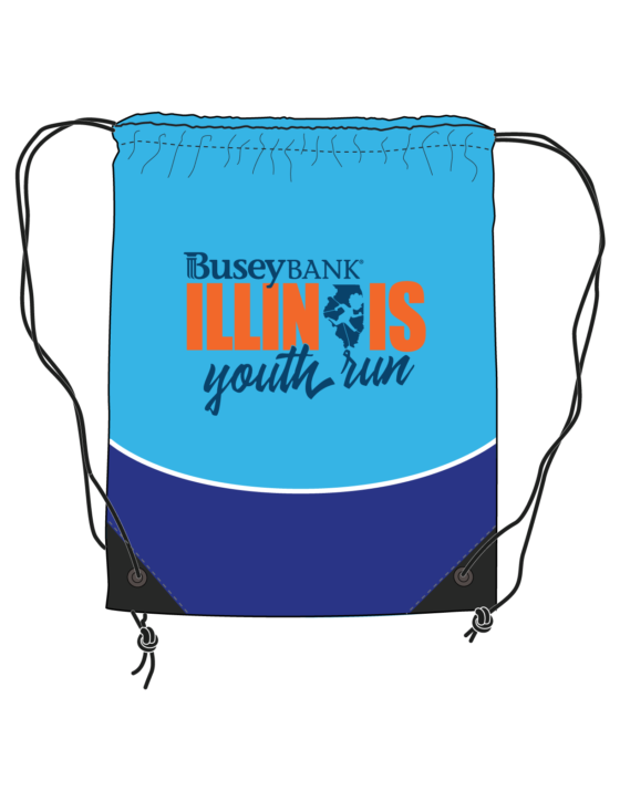 youth run drawstring bag web